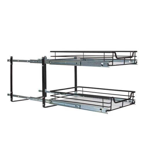 Household Essentials Glidez 2-Tier Cabinet Organizer